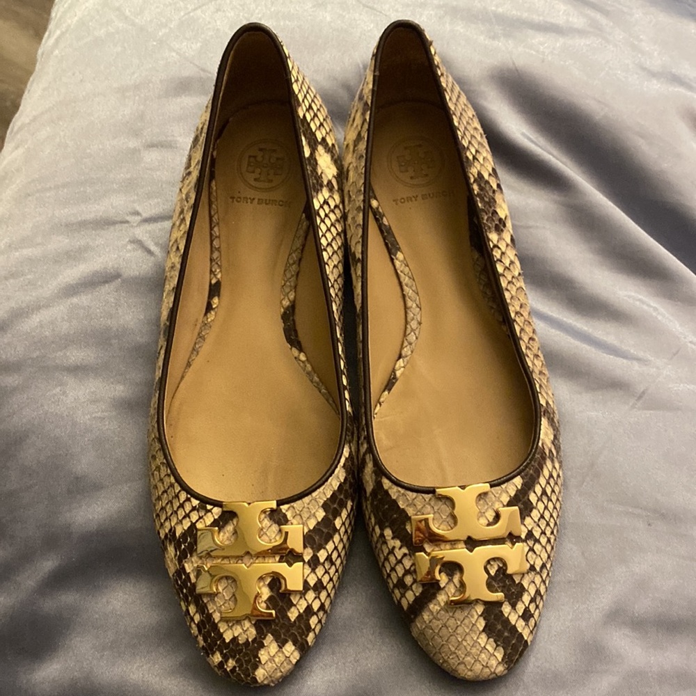 Tory Burch Flats Size 7.5, USED CONDITION